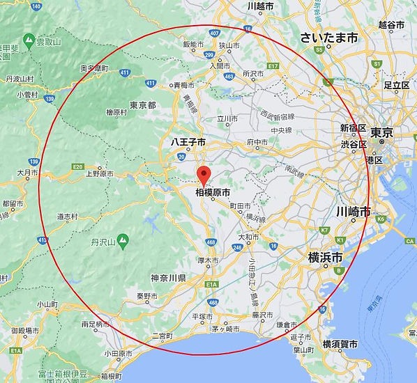 対応エリアマップ